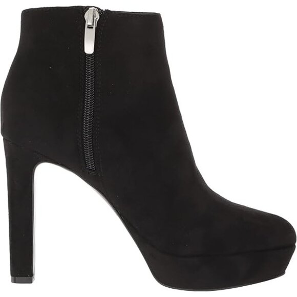 Nine West Womens Zipper Platforms Ankle Boots - Picture 2 of 5